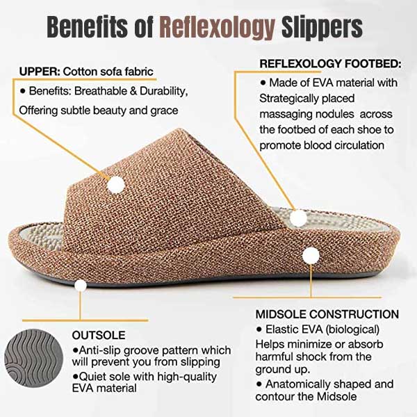 Benefits of Reflexology Slippers