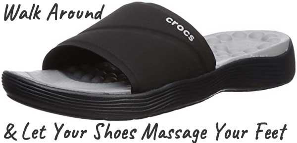 Crocs Reviva Slide Sandals Massage Your Feet as You Walk
