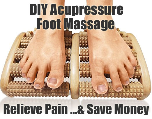 DIY Acupressure Foot Massage: Relieve Pain And Save Money with the TheraFlow Wooden Foot Roller