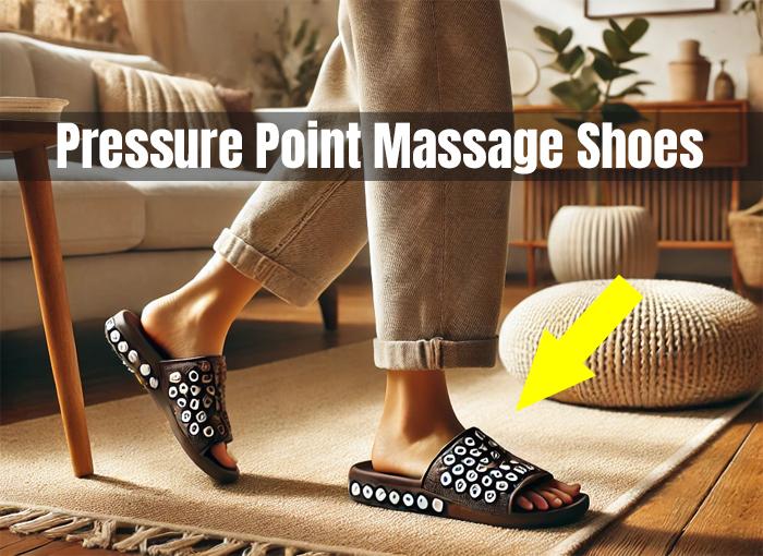 Pressure Point Massage Shoes to Relieve Pain Naturally at Home