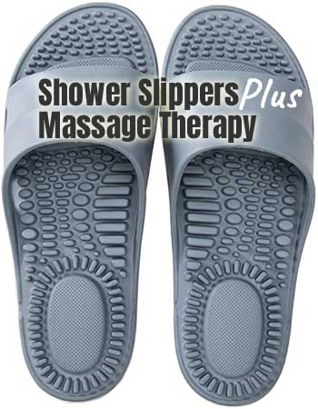 Shower Slippers Plus Massage Therapy in One Sandal