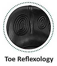 Toe Reflexology in Orthotic Flip Flops
